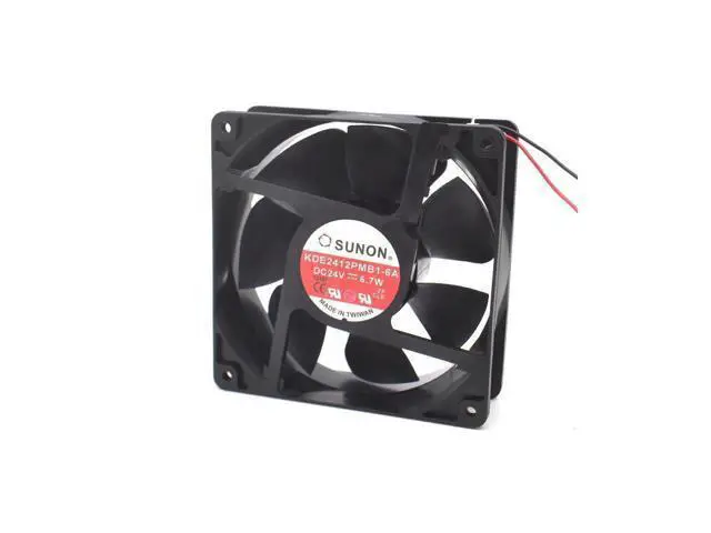 Alt view image 4 of 5 - SUNON KDE2412PMB1-6A 12038 DC 24V 6.7W 120X120X38MM 12cm server cooling fan
