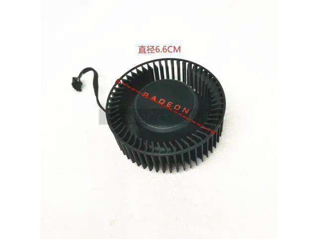 Alt view image 6 of 6 - Original FD6525H12D BFB0712HF For Sapphire public version RX580 RX570 RX480 RX470 platinum diameter 6.6CM turbo graphics fan