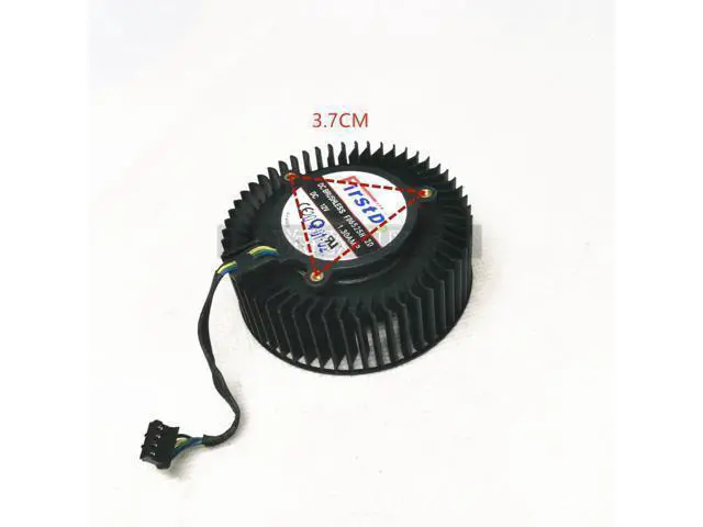 Alt view image 4 of 6 - Original FD6525H12D BFB0712HF For Sapphire public version RX580 RX570 RX480 RX470 platinum diameter 6.6CM turbo graphics fan