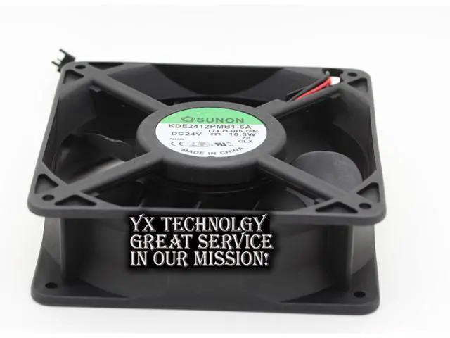 Alt view image 6 of 6 - SUNON and KDE2412PMB1-6A 12038 12cm 24V 10.3W inverter fan 120*120*38mm