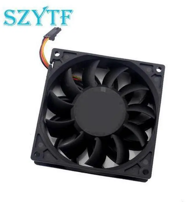 Alt view image 4 of 4 - 90*90*25mm 3-wire FFC0924B 9025 24V 0.60A Super with speed sensor ball bearing fan delta