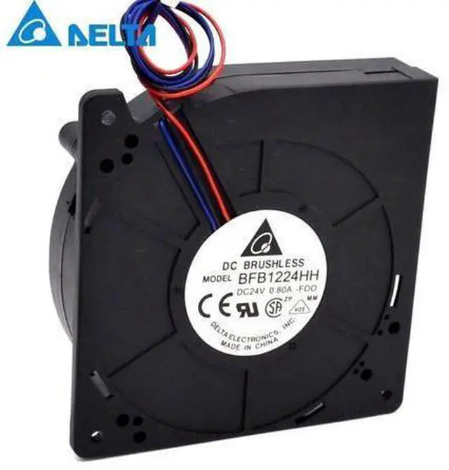 Main image of New BFB1224HH 12cm 24V 0.8A 12032 turbo blower fan for DELTA 120*120*32mm