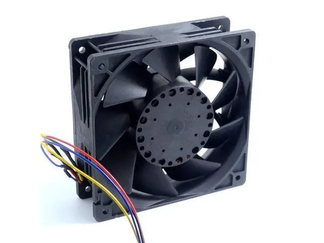Alt view image 3 of 6 - New PFR1212DHE 12V 12038 5.2A super car booster ball fan violence 120*120*38mm