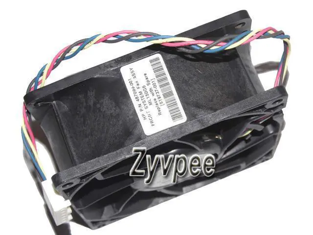 Alt view image 2 of 4 - Square Cooling Fan of NIDEC 9238 V92E12BUA7-07 T10A3 with 12V 3.24A 4-Wires