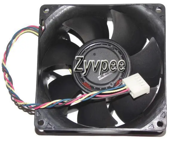 Alt view image 4 of 4 - Square Cooling Fan of NIDEC 9238 V92E12BUA7-07 T10A3 with 12V 3.24A 4-Wires