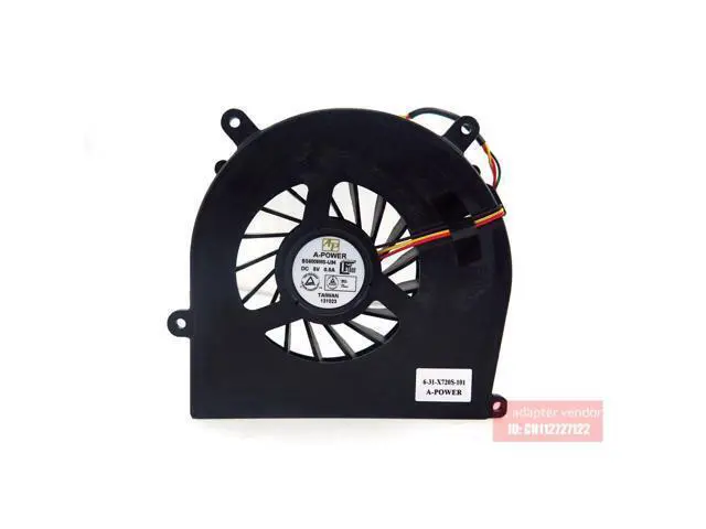 Alt view image 6 of 6 - FOR Clevo A-POWER 6-23-AX510-012 fan for sky P151 P150 P170 CPU use