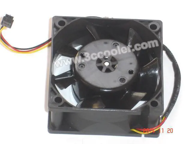 Alt view image 2 of 2 - Melco MMF-06D24DM AC4 24V 0.06A 3 Wires 3 Pins Connector Cooling fan