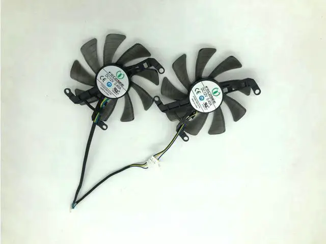 Alt view image 4 of 4 - For GALAXY GTX 1660 super 1660Ti RTX2060 general Snapdragon graphics card mute fan