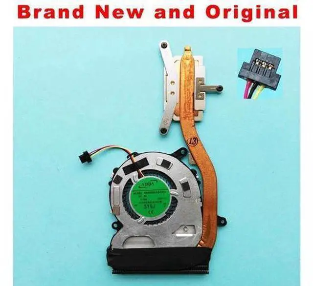 Main image of New Radiator for Sony Vaio FIT13A SVF13 SVF13N SVF13N2A1J SVF13N2C5E SVF13N2J2R AB06005HX0403Z1 heatsink cooling fan cooler