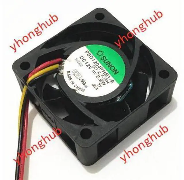 Main image of SUNON PSD1204PHB1-A (2).Z.F.GN DC 12V 2.9W 40x40x15mm 3-wire Server Cooling Fan
