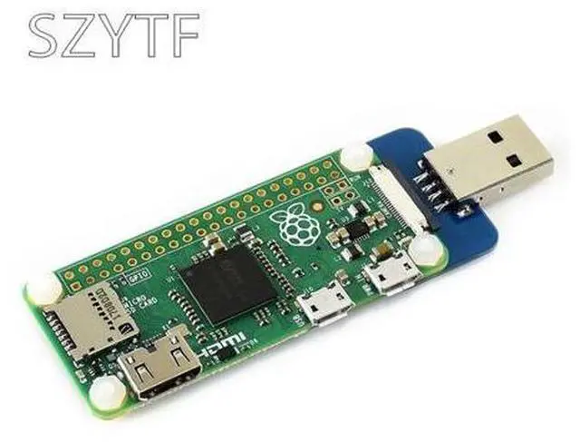 Main image of Raspberry Pi Zero W Micro USB to type A USB adapter board Expansion board USB power supply