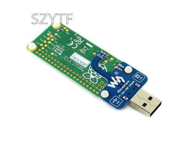 Alt view image 2 of 5 - Raspberry Pi Zero W Micro USB to type A USB adapter board Expansion board USB power supply