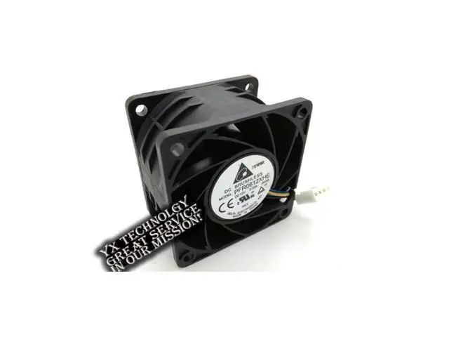 Alt view image 3 of 6 - Delta New 6038 6cm violent winds of the super fans support PWM 3.3A 12V PFR0612XHE 60*60*38mm