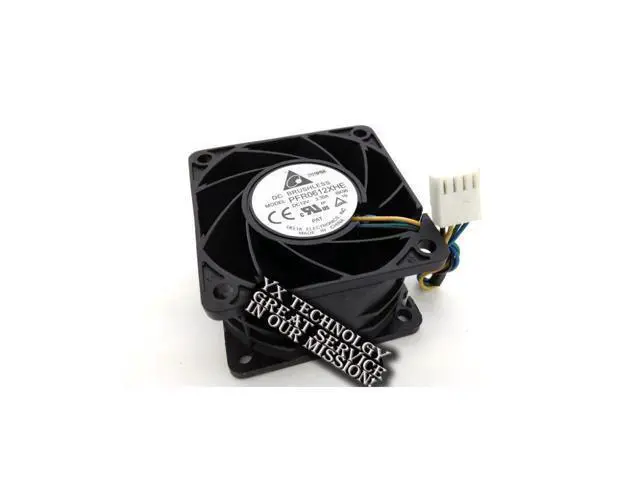 Alt view image 6 of 6 - Delta New 6038 6cm violent winds of the super fans support PWM 3.3A 12V PFR0612XHE 60*60*38mm