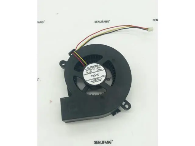 Alt view image 2 of 4 - SF7020H12-24E Server Fan DC 12V 250MA 70x60x20mm 3-wire