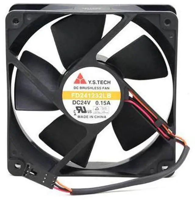 Main image of 12CM Y.S Tech FD241232LB 12032 DC 24V 0.15A three line drive case fan 120*120*32mm computer cooling fan