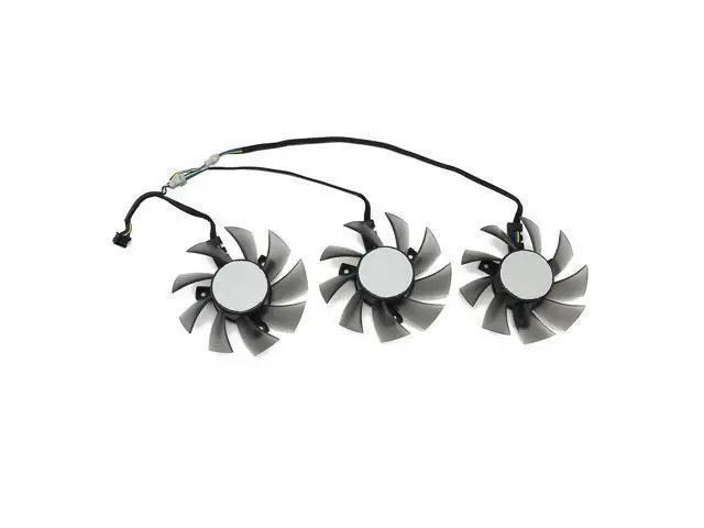 Alt view image 2 of 6 - 75MM FD8015H12S 12V 0.32A RadeonVII Cooler Fan Amd Xfx Radeon VII Graphics Video Card Cooling Fan