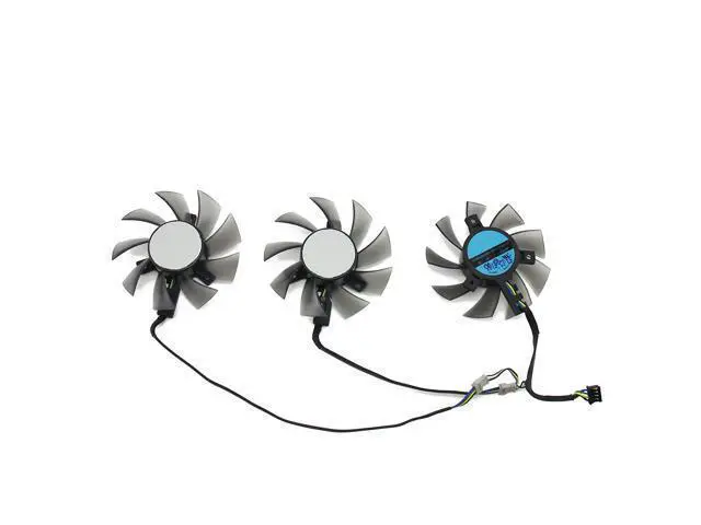 Alt view image 4 of 6 - 75MM FD8015H12S 12V 0.32A RadeonVII Cooler Fan Amd Xfx Radeon VII Graphics Video Card Cooling Fan