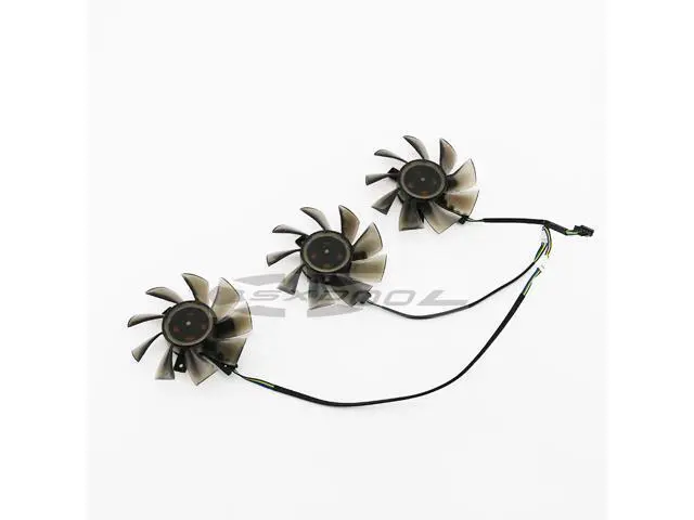 Alt view image 6 of 6 - 75MM FD8015H12S 12V 0.32A RadeonVII Cooler Fan Amd Xfx Radeon VII Graphics Video Card Cooling Fan