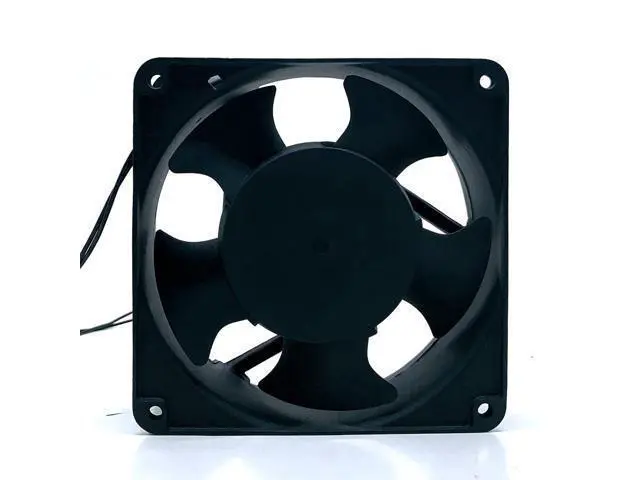 Alt view image 2 of 4 - 380V 120mm 12cm Case Fan 12038 380VAC SJ1238HA3 Industrial Cabinet Distribution Box 12cm Axial Cooling Fan