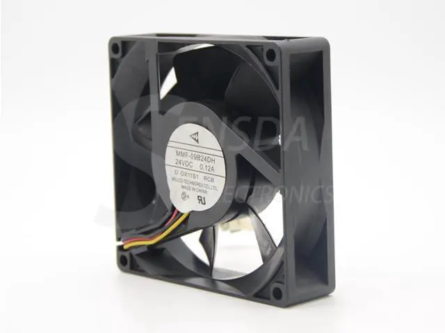 Alt view image 3 of 6 - Melco MMF-09B24DH RCB For Fuji inverter fan 9025 9225 DC 24V 0.12A server fan