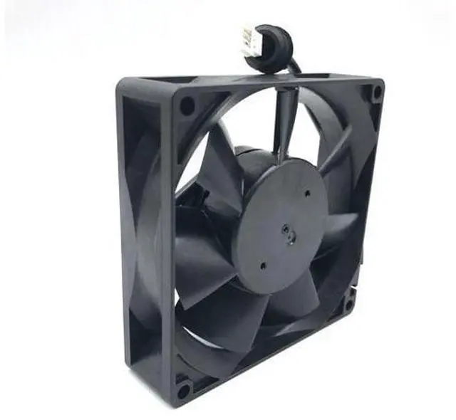 Alt view image 4 of 5 - New original Melco MMF-09D24TS MMB NC5332H76A 24V 0.22A 3-Pin 9CM 90*25mm Dedicated fan for drive Inverter Fan for YASKAWA PLC ABB