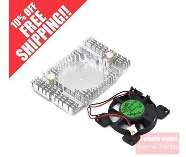 Main image of NEW ADDA AD0412MX-G70 cooling fan with heatsink