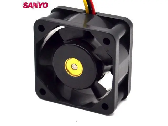 Alt view image 4 of 6 - DC 24V 0.07A 109P0424H6D14 3 wire 40*40*20MM cooling fan