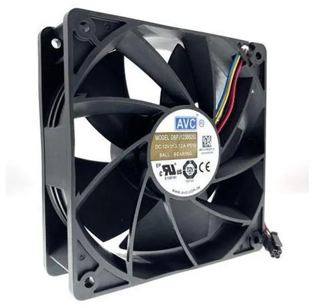 Main image of Miner Mining Cooling Fan 7000RPM High Speed 120mm 12cm 12038 1238 12V Dual Ball Bearing 120X120X38mm DBPJ1238B2G GPU Miner