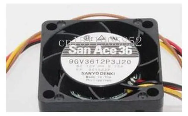 Main image of 9GV3612P3J20 3628 12V 0.75A 3.6CM cooling fan