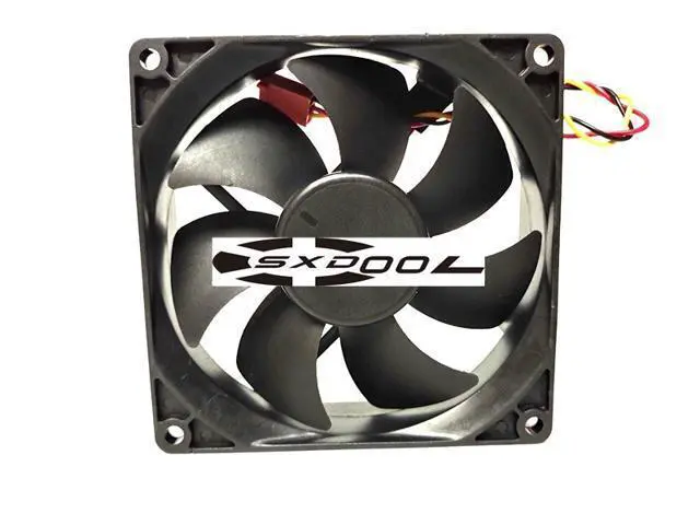 Alt view image 4 of 4 - 92mm Case Fan AVC 9225 DS09225R12MC238 12V 0.3A 3 Wires Cooling