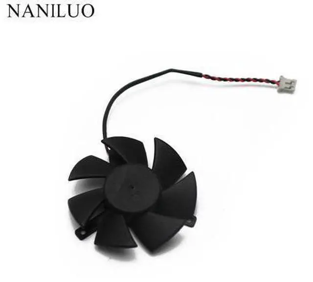 Main image of Diameter 45mm 125010-SH2 ZP 2pin Vedio Card VGA Cooler Fan nVIDIA Gece GT220 GTS210 zotac gece 210-TC512D3 Cooling