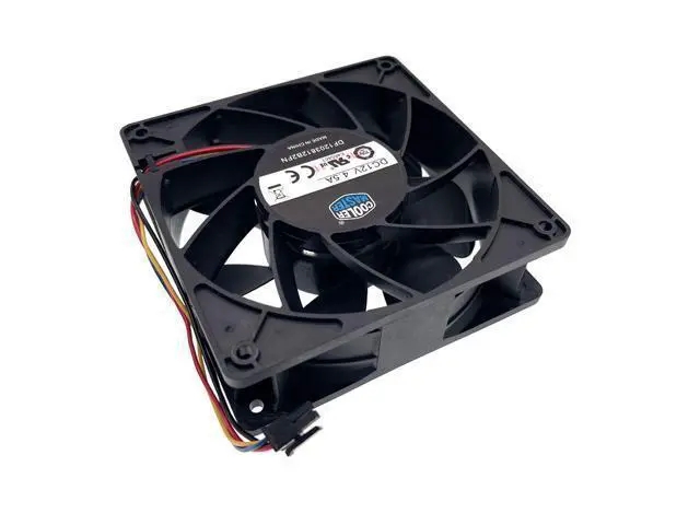 Alt view image 3 of 4 - High Speed 120mm Cooling Fan 12cm,DF1203812B2FN DC 12V 4.50A 120X120X38mm Miner Cooler