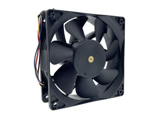 Alt view image 4 of 4 - High Speed 120mm Cooling Fan 12cm,DF1203812B2FN DC 12V 4.50A 120X120X38mm Miner Cooler