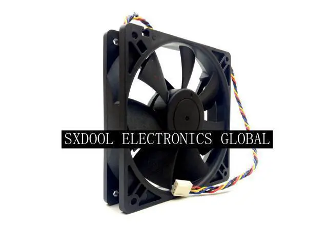 Alt view image 2 of 4 - New A12025-18RB-4BP-F1 DC12V 0.32A 12CM 4-wire PWM fan DF1202512RFHN cooler master