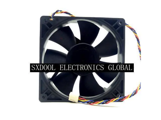 Alt view image 3 of 4 - New A12025-18RB-4BP-F1 DC12V 0.32A 12CM 4-wire PWM fan DF1202512RFHN cooler master
