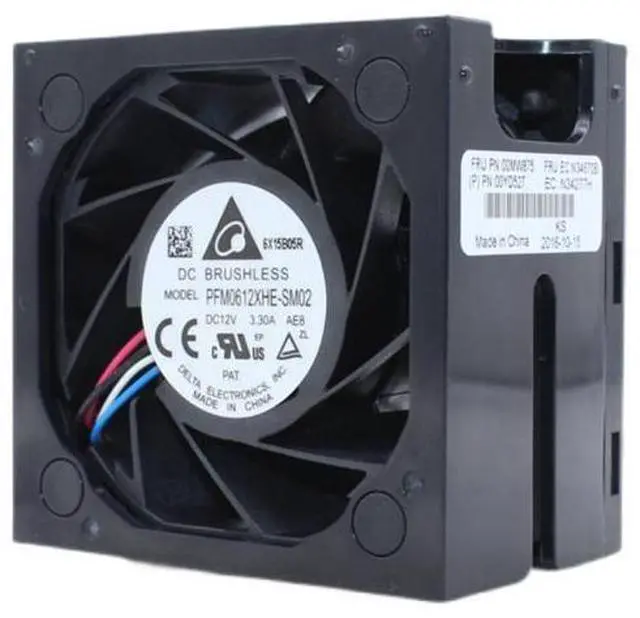Main image of PFM0612XHE-SM02 00MW875 DL56X GEn9 6038,for Delta Electronics,Server Cooling Fan