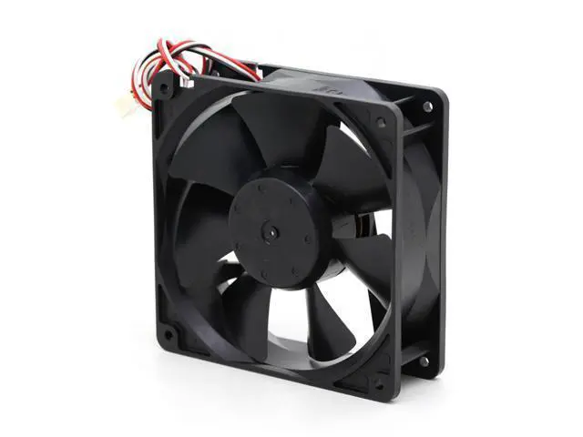 Alt view image 2 of 3 - NEW NMB-MAT 4715KL-05W-B49 12038 12cm 120mm DC 24V 0.46A 3 wire server axial cooling fan blowers 120*38MM