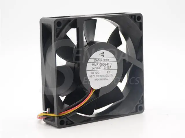Main image of New original Melco CA1640H01 MMF-09D24TS RP1 9225 9025 9cm DC 24V 0.19A For Mitsubishi A740 F740 cooling fan PLC ABB cooler