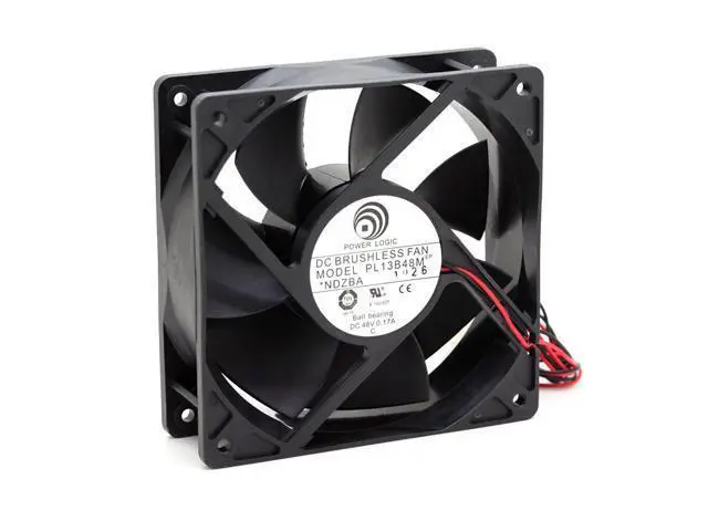 Alt view image 2 of 5 - 13cm case cooler PL13B48M 48V 0.17A 13038 double bearing cooling fan for LOGIC 130 * 130 * 38MM