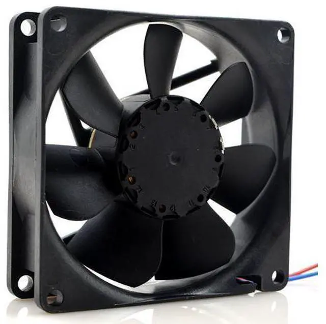 Alt view image 3 of 4 - 8412 NGM 8CM DC12V 0.11A 8025 815V 1.3W high end quiet cooling fan 80*25MM 2WIRE