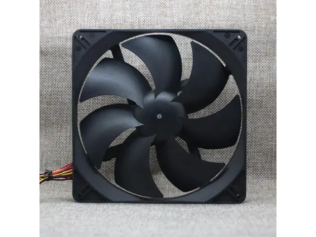 Alt view image 2 of 4 - 180mm Pc Case Cooling Fan 18cm RL4Z S1803212L-3M 12V 0.15A 18CM Wire Cooler