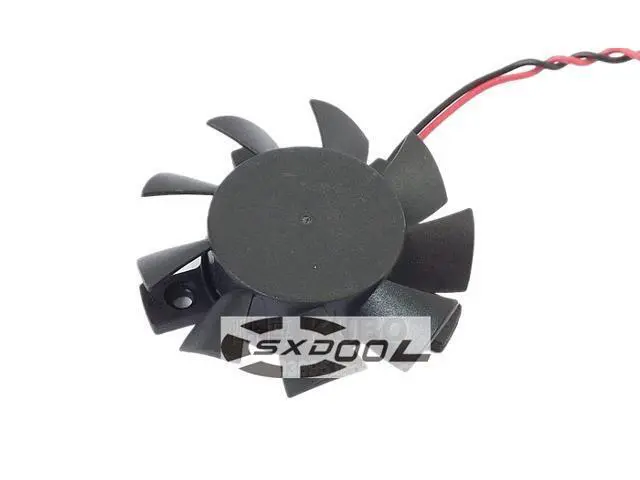 Alt view image 2 of 4 - NEW ARX FS1240-A1042A 4FL 12V 0.13A 2 Wires 2 pins frameless vga fan graphics card cooler