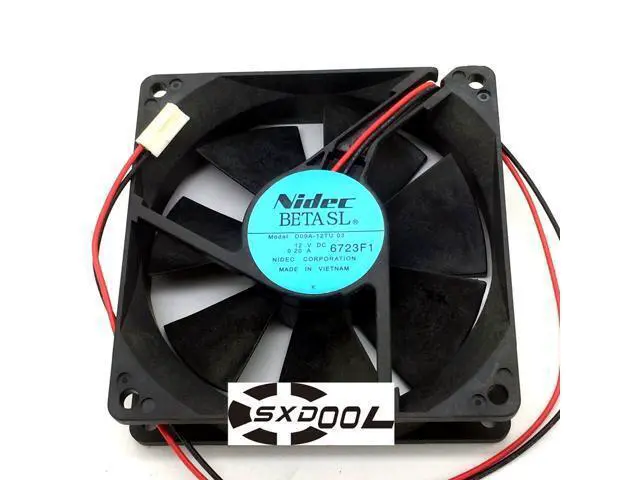 Alt view image 3 of 5 - NEW Nidec 9025 9CM 12V 0.2A D09A-12TU 03 Fuji inverter industrial computer cooling fan