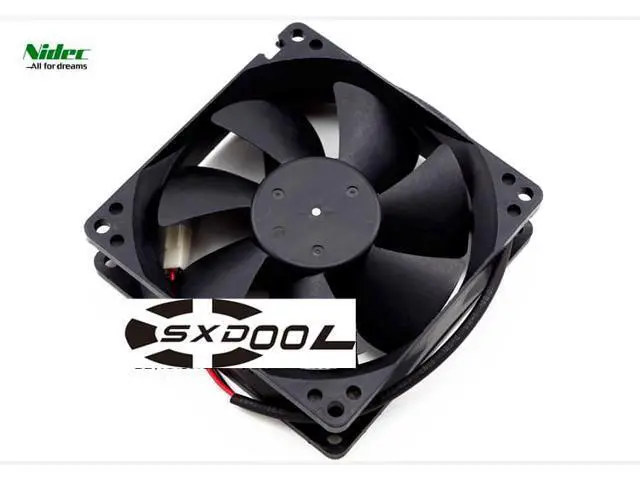 Alt view image 2 of 5 - NEW Nidec 9025 9CM 12V 0.2A D09A-12TU 03 Fuji inverter industrial computer cooling fan