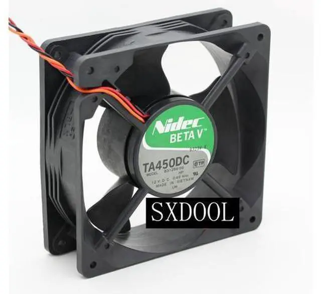 Main image of Original Nidec TA450DC B31256-56 DC12V 0.49A 12CM 12038 cooling fan