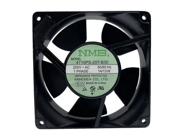 Alt view image 2 of 5 - Original NMB 4715PS-20T-B30 A90L-0001-0219#AF 200V 14/13W for FANUC system cooling fan