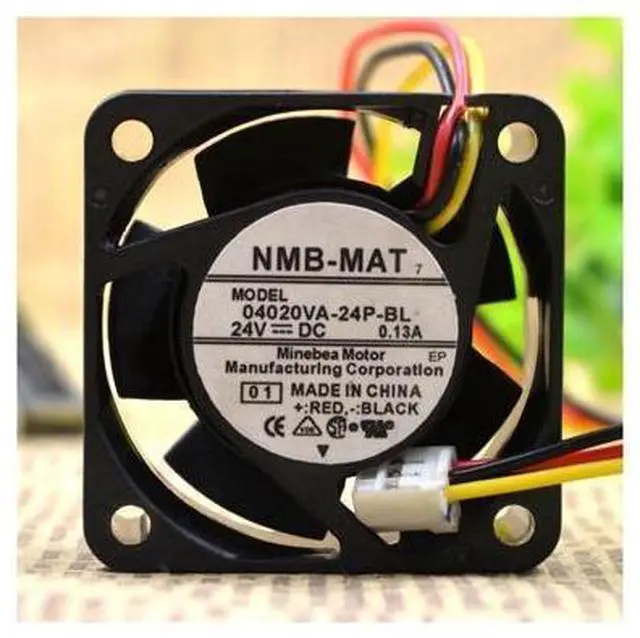 Alt view image 2 of 5 - 04020va-24p-bl 4020 24v 0.13a 4CM\/cm fan