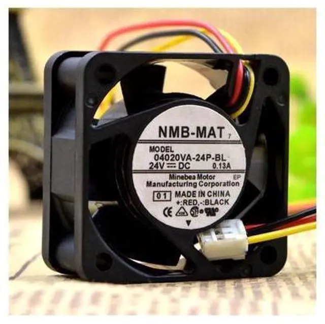 Alt view image 3 of 5 - 04020va-24p-bl 4020 24v 0.13a 4CM\/cm fan
