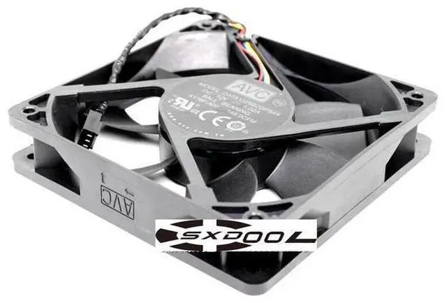 Alt view image 2 of 3 - New original AVC DATA1225B2GPS44 12V 1.02A 12CM 12025 4-wire inverter equipment fan X176F